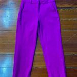 J.Crew  Callie Pant Magenta Purple Cropped Straight Leg Trouser Size 8 🍄 Photo 4