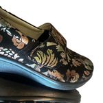 Alegria Women Lauryn Regal Gold Copper Floral Clog Shoes Nursing Size 37 6.5 Photo 8