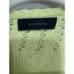 VERO MODA  Mossy Green Tie Front Knit Cottage Fairy‎ Wrap Cardigan Sweater Size M Photo 1