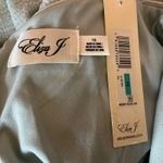 Eliza J Women's Formal Dress Size 16 Green Sequined Backless Long Evening Gown Photo 8