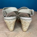 New! DV by Dolce Vita Praiya Faux Suede Espadrille Wedge Sandals Olive Women’s 7 Green Photo 2