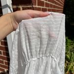 Lulus  One to Remember White Tie-Strap Tiered Babydoll Dress Women's Medium Photo 7