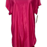 NWT Vintage Beth Michaels Caftan Dress‎ Hot Pink V Photo 0