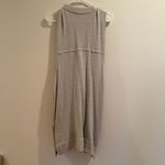 Free People Highway Zip Light Gray Vest Size Large Photo 7