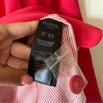 Hobbs London  DEEP CORAL blazer jacket one button silk linen size 6 C5 Photo 3