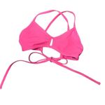 JOLYN Vent Bikini Top Adjustable Straps Neon Hot Pink Size Medium Photo 0