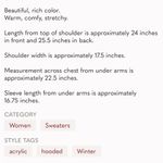 Chunky Oversized Popcorn Sweater Wine Hoodie Red Photo 12