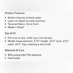 NWT VIX Firenze Imani midi skirt White Photo 8