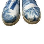 Toms NEW  Alpargata Rope Tie-Dye Slip On Flats size 8 Blue Photo 6
