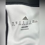 Adidas  black and white leggings sz medium Photo 5
