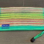 OralClass Green Rainbow Mesh Cosmetic Bag Photo 4