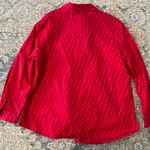 Diane Gilman Vintage Diane’s Essentials Red Button Down Blouse 1X Photo 6