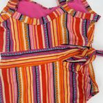 Jessica Simpson Escape to Pacific Swimsuit SZ Small One Piece NWT Femme Stripe Photo 12