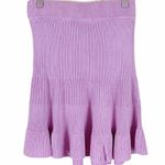 Free People Purple Solid Gold Skirt Photo 2