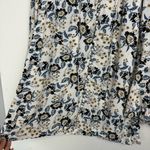 Free People  Floral Boho Printed Tunic Mini Dress Sz XS Magic Mystery Bell Sleeve Photo 8