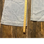 Paige Wide Leg Jeans Light Wash High Rise Denim Trouser Size 27W 33I Tall Flare Photo 8