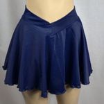 Zuliana V Waist Band Skirt Size Large Made in USA New With Tags Blue Photo 0