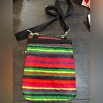 Colorful Striped Crossbody Bag Red Photo 2