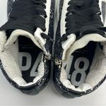 P448 Star Sting High-Top Sneakers Womens Size EU 37 US 7 Black White *FLAWED Photo 11