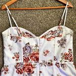 H&M  x Brock Collection Bustier Corset Sweetheart Floral Dress Size Large Photo 5