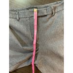 Talbots  High Waist Straight Pants Ankle Length Womens Size 6P Gray Career Church Photo 9
