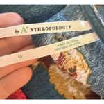 Anthropologie Mini Dress Size XL Ruffled Bell Sleeve Plunging V-Neck Floral Photo 10