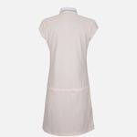 Golfino Ladies Valentina cap sleeve dress. Pink Polo Dress with White Accents Size 10 Photo 1