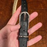 Steve Madden  Black Belt with Silver Detailing Photo 1