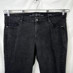 Gloria Vanderbilt  Plus Size 18 Capri Jeans Black Rail Straight Denim Cropped 293 Photo 2