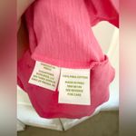 Lilly Pulitzer Shay Ruffled Tank Top Bubblegum Pink Pima Cotton Size Small Photo 5