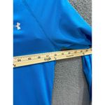 Under Armour  Long Sleeve Shirt Womens Medium Blue Fitted Heat Gear Outdoors Gym Photo 2