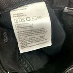 Divided H&M Frayed Hem Denim Jean Mini Skirt Black Photo 3