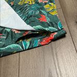 RipSkirt Hawaii 19" Paia Maui Floral Wrap Swim Coverup Skirt Green Blue Large Photo 4