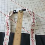 Victoria's Secret  Logo Black Canvas Signature Large Beach Tote Shop Bag NEW Tags Photo 6