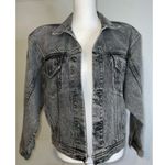 Vintage L.A. Gear Black Jean Jacket LARGE Unisex Photo 0