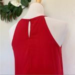 Old Navy Red Keyhole Back Sleeveless Halter Dress XS Photo 4