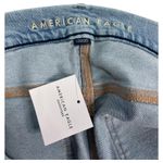 American Eagle New Jeans Womens 20 35W Blue Curvy Baggy Straight High Rise Boho Photo 11