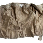 Newport News snakeskin print leather jacket, EUC, no flaws, size 4 Photo 2