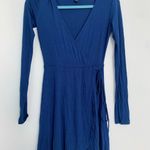 Forever 21 NWOT Blue Wrap Dress Photo 5