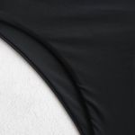 Zaful  Knot Ruffle Cutout One-Piece Swimsuit Photo 4