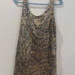 Sweet Rain Gold Sequin Dress Photo 1