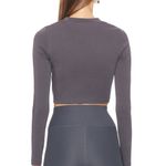 Jersey Cropped Long Sleeve Top in Iron
IVL Collective M NWT Gray Size M Photo 1