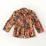 VTG Victor Costa Paisley Print Blazer Jacket Photo 4