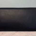 Michael Kors Jet Set Travel Tote Bag Black Saffiano Leather Silver Photo 4