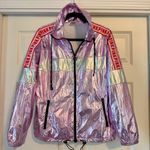 Victoria’s Secret PINK Metallic Anorak Windbreaker Jacket XS/S Photo 1