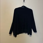 Tommy Bahama  Bonita Shimmer Poncho Top Half Zip Mock Neck Long Sleeve L/XL Photo 5