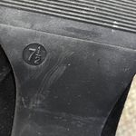 Michael Shannon Suede Bootie Black 7.5 Size Zip Ankle Leather Upper Photo 8