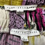 Jane and Delancey  Tropical Leaf Print Loungewear Top and Pant Set, Sz Large Photo 11