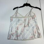 Love Shack Fancy LOVFSHACKFANCY Lirena Silk-Blend Floral blue Top size Small Photo 4