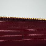 Badgley Mischka  Womens Long Wallet Phone Pocket Wristlet Plum Vegan Leather NWT Photo 6